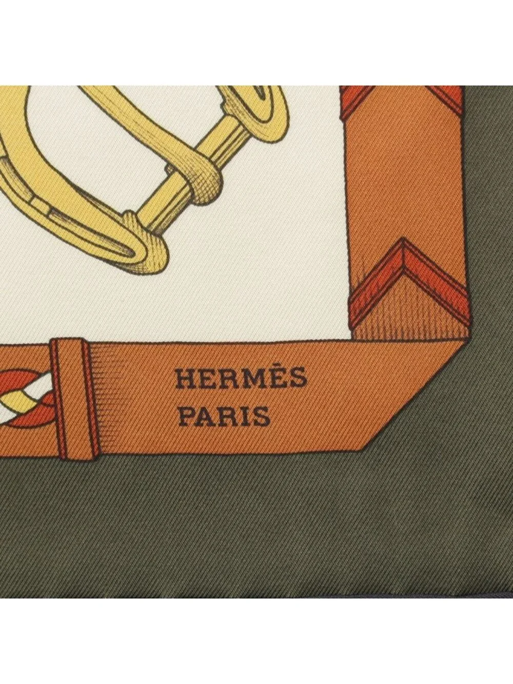Hermes Carre 90 Chevaux Dechaines Silk Scarf Multicolor - Picture 7 of 10